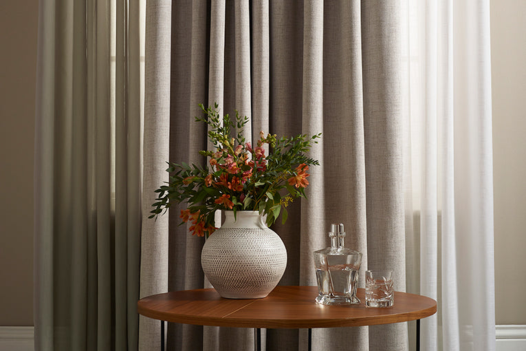 Olympia fire retardant curtains — Bancroft Olympia collection