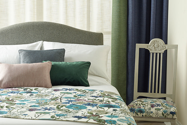 Kew Texture fire retardant curtains — Bancroft Kew Texture collection