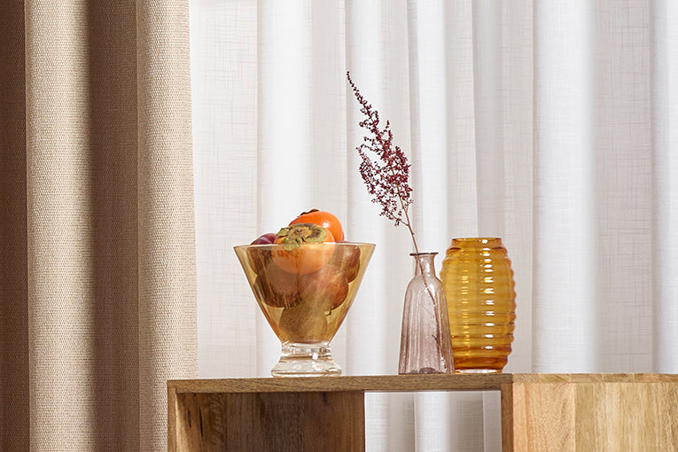 Haze fire retardant curtains — Bancroft Haze collection