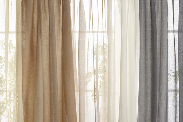 Shimmer fire retardant curtains — Bancroft Shimmer collection