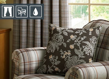 Chatsworth fire retardant curtains — iLiv Chatsworth collection