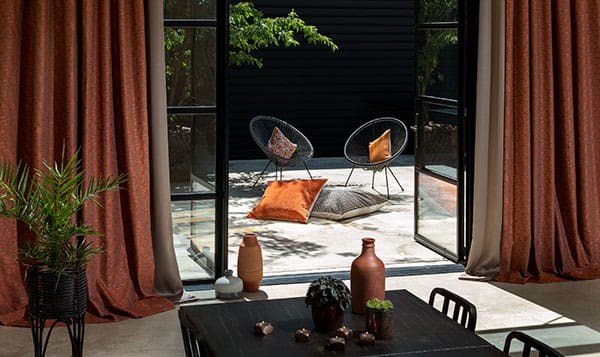 Novello fire retardant curtains — Panaz Novello collection