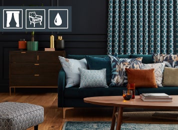 Exotic Garden fire retardant curtains — iLiv Exotic Garden collection