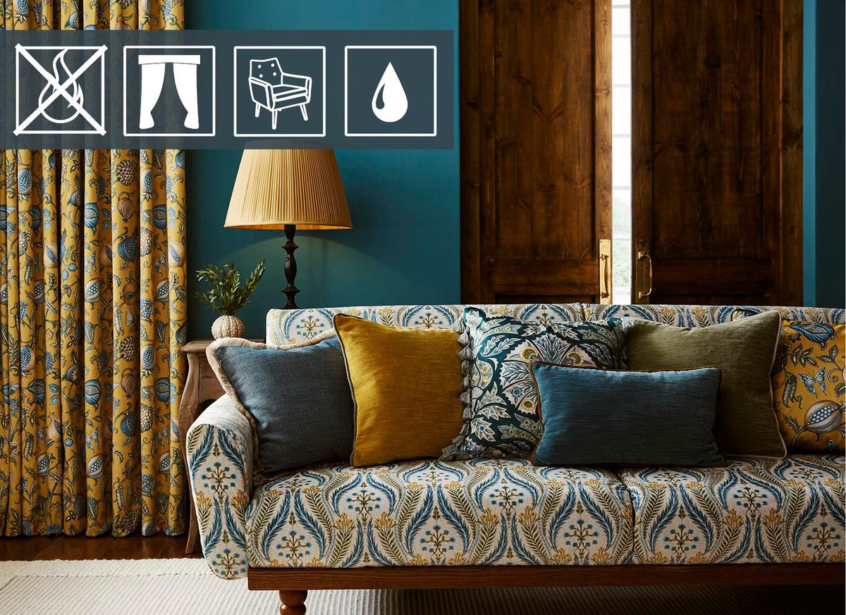 Kashani fire retardant curtains — iLiv Kashani collection