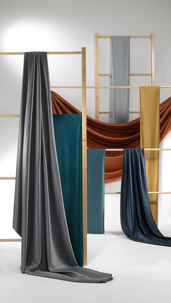 Lusso fire retardant curtains — Panaz Lusso collection