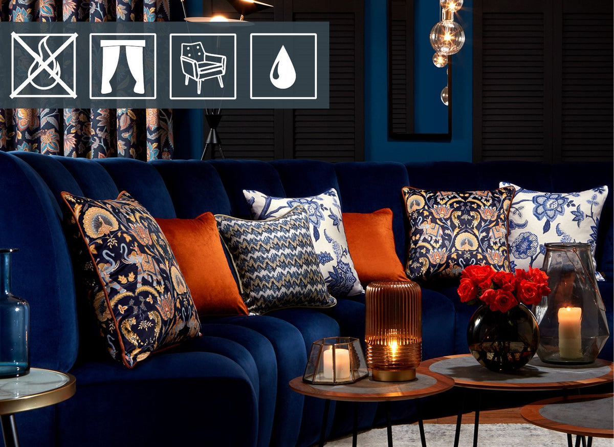 Manpura fire retardant curtains — iLiv Manpura collection