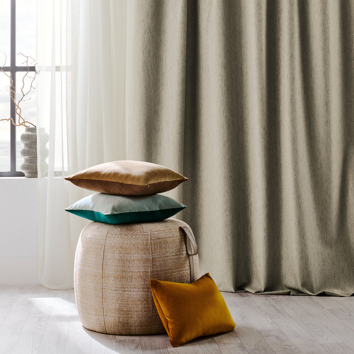 Oban fire retardant curtains — Panaz Oban collection