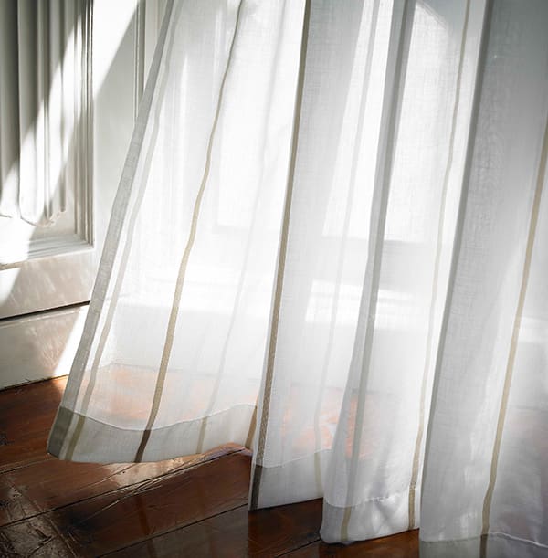 Serenity Sheers fire retardant voiles — Panaz Serenity Sheers collection