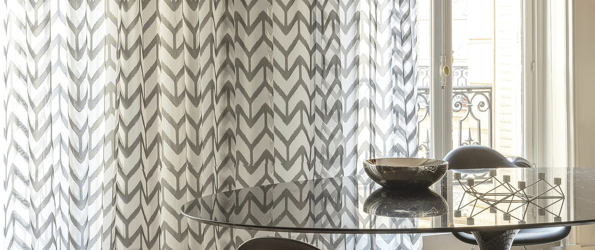 Sekers Patagon curtains in a room setting