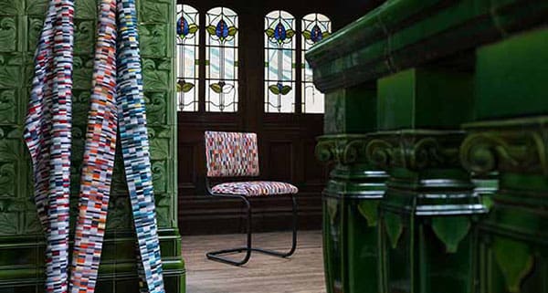 Pixel fire retardant curtains — Panaz Pixel collection