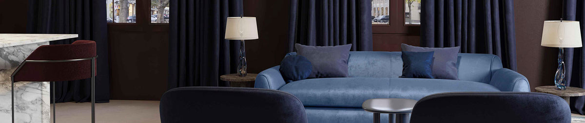 FR-One Sensuous fabric in a room setting