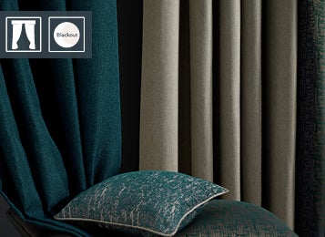 Starlight fire retardant blackout curtains — iLiv Starlight collection