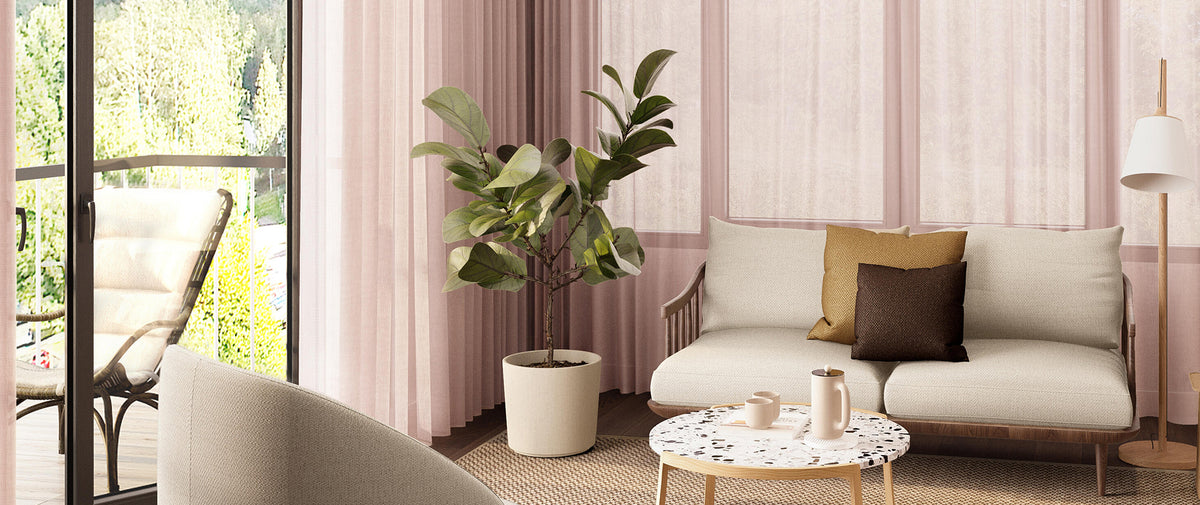 Sekers Tynan curtains in a room setting