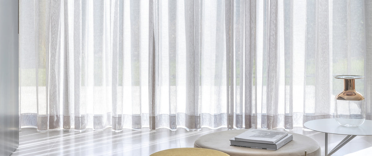Sekers Sunda curtains in a room setting