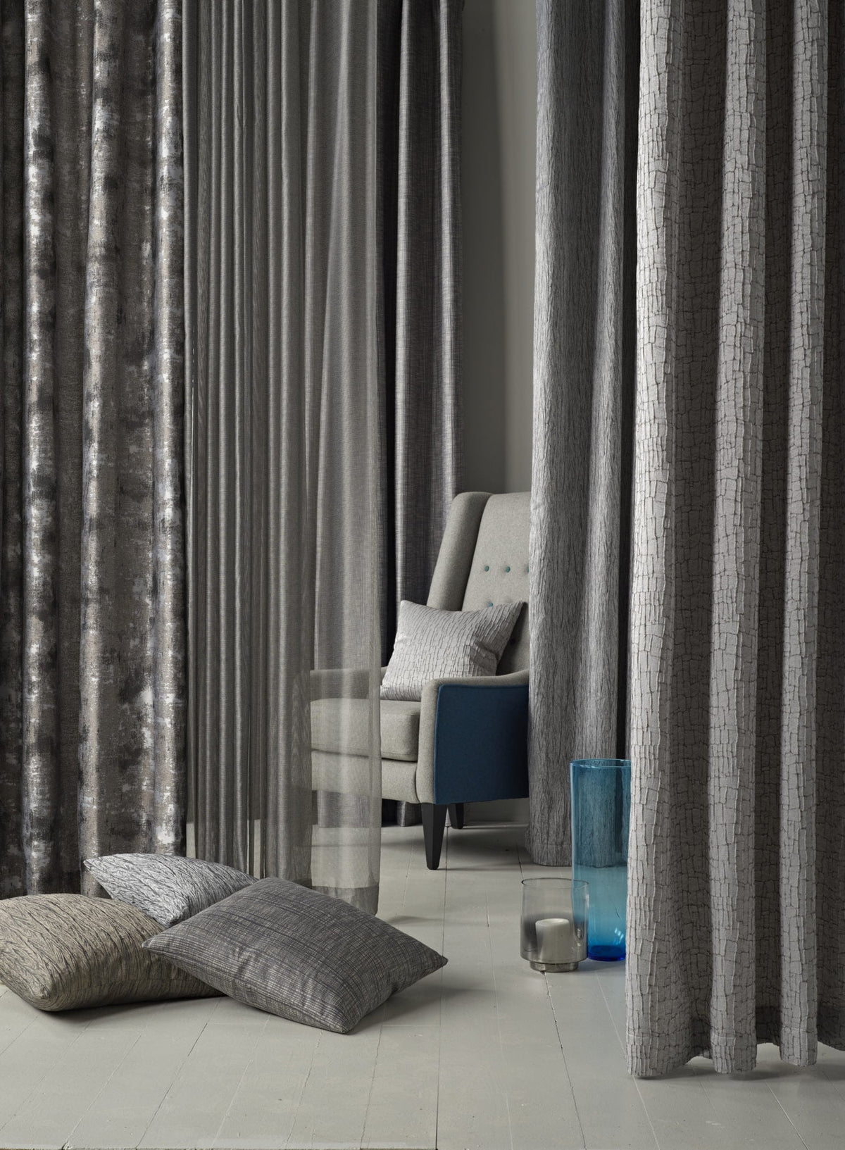 Sekers Yuma curtains in a room setting