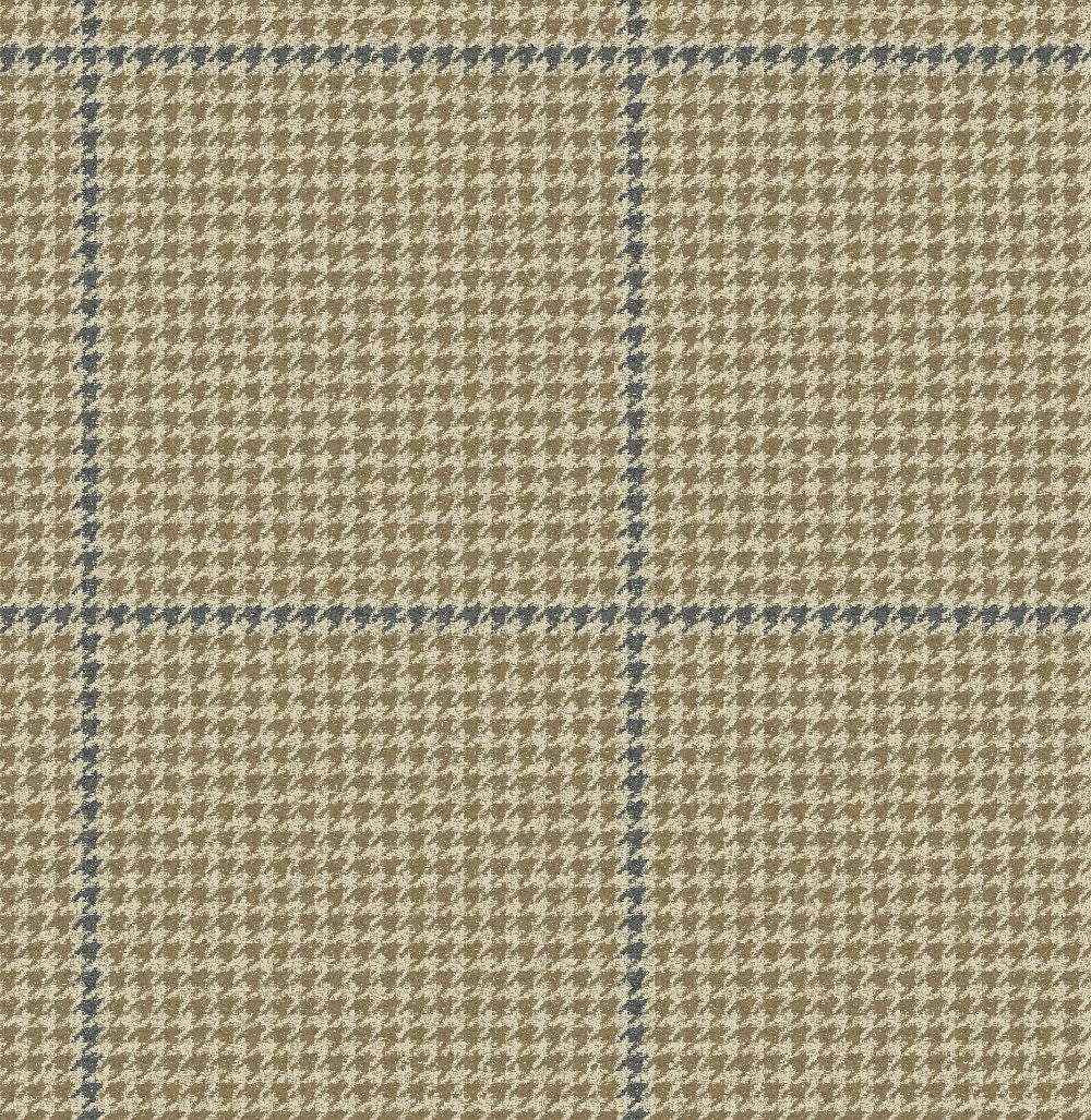 Patterned and printed fire retardant curtain fabric