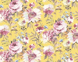 Edinburgh Weavers Capri Sunshine fire retardant print