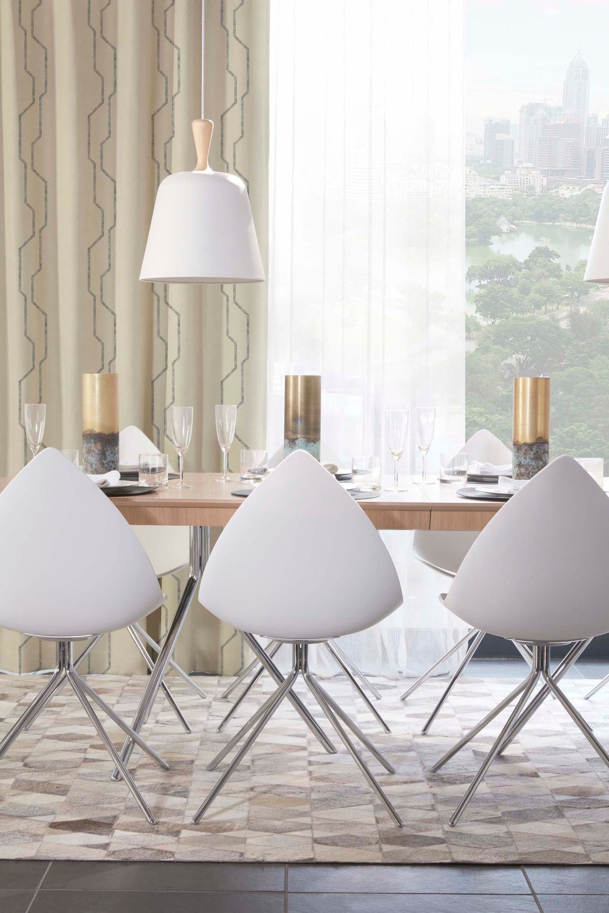 Edmund Bell Identity fire retardant curtains
