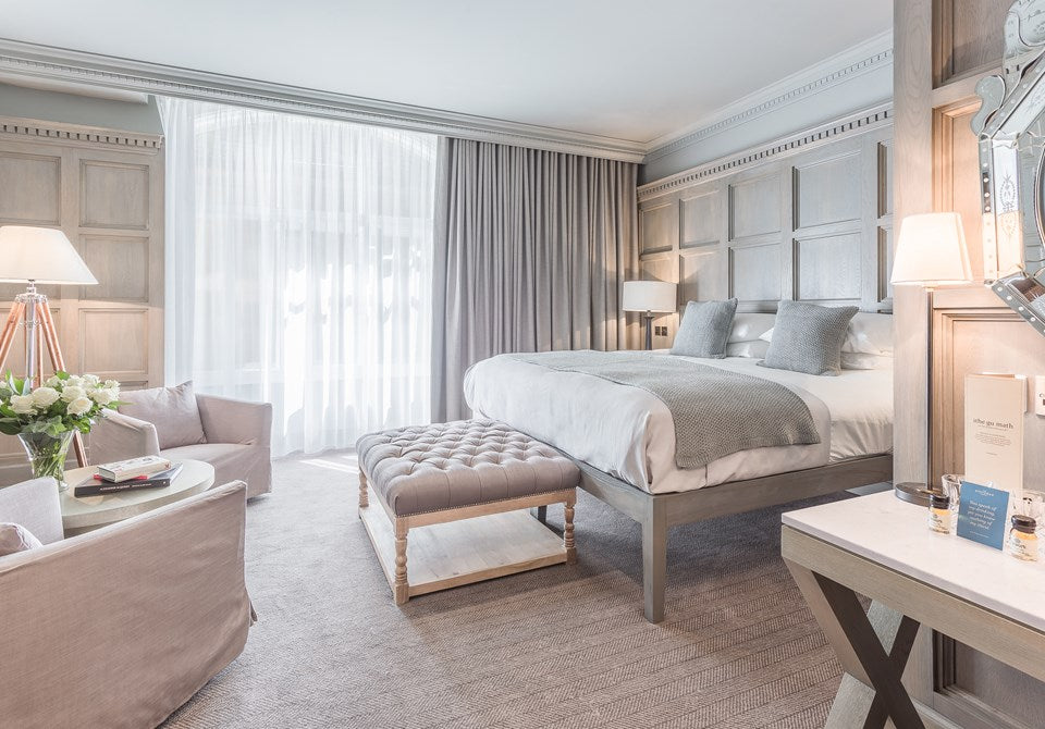 Edinburgh Weavers contract fabrics at The Scotsman Hotel, Edinburgh