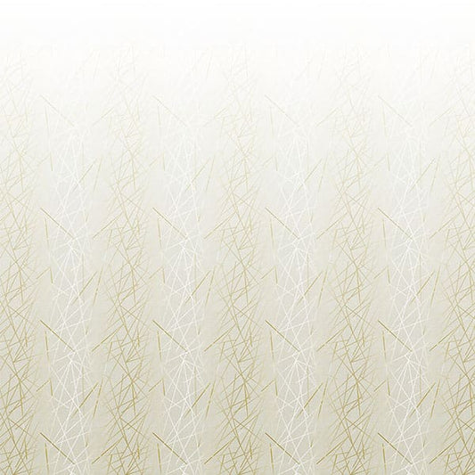 Asymmetric Gold Fire Retardant Curtain Fabric