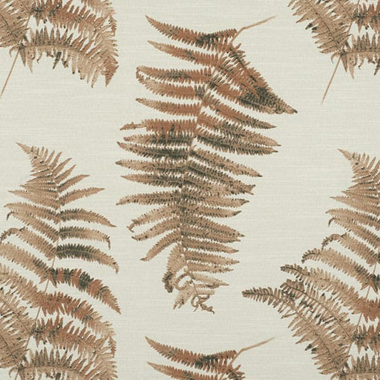 Felsham Amber Fire Retardant Curtain Fabric