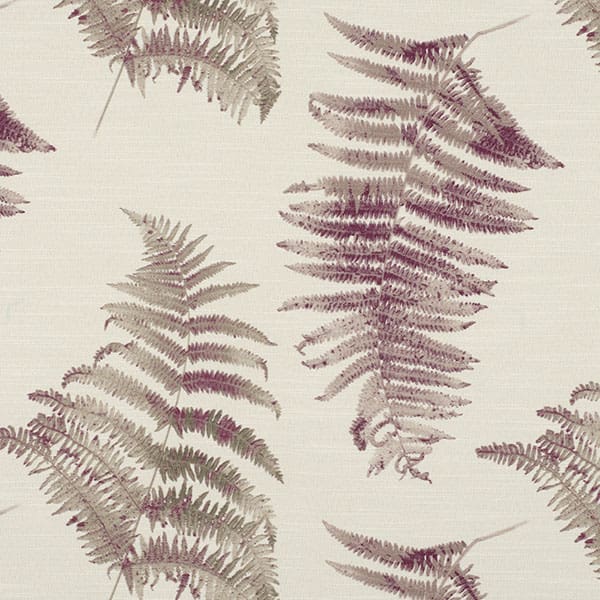 Felsham Mulberry/Mink Fire Retardant Curtain Fabric