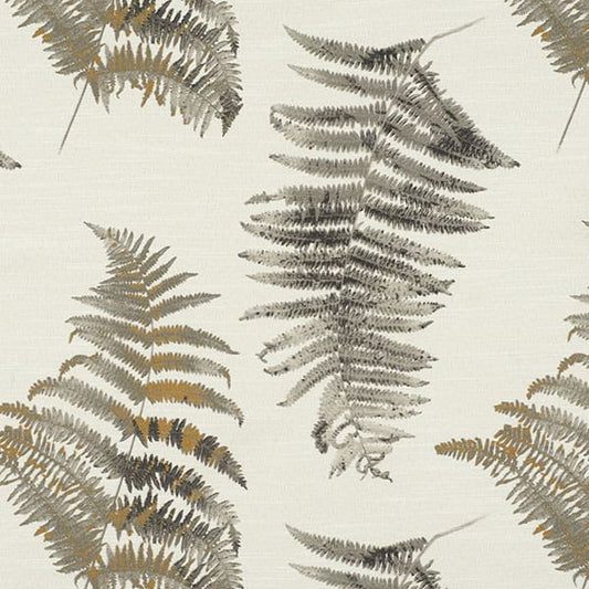Felsham Pewter Fire Retardant Curtain Fabric