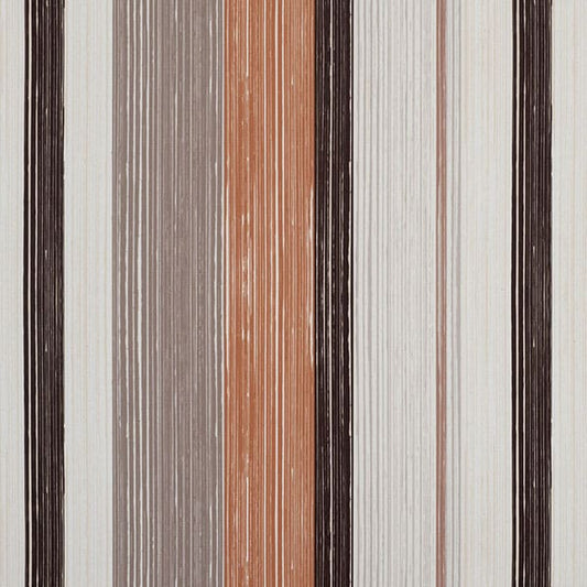 Fresco Mocha/Henna Fire Retardant Curtain Fabric