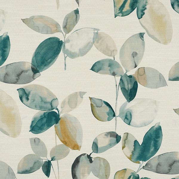Langley Jade Fire Retardant Curtain Fabric