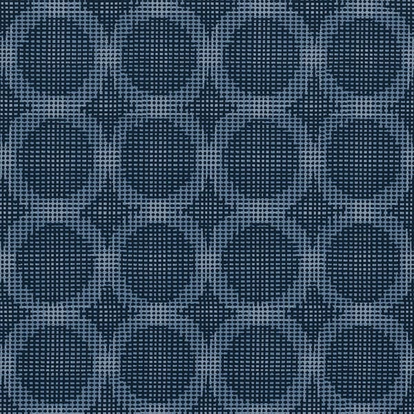 Logic Blue Fire Retardant Curtain Fabric