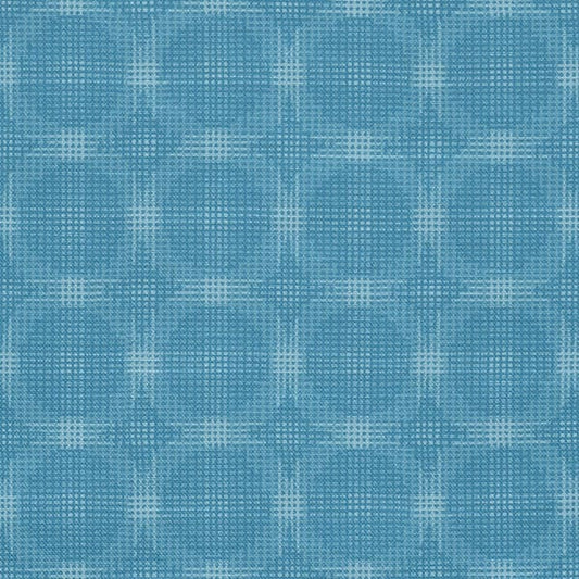 Logic Turquoise Fire Retardant Curtain Fabric