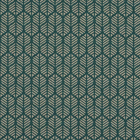 Odell Emerald Fire Retardant Curtain Fabric