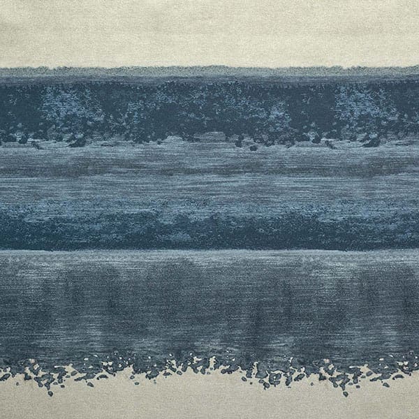 Seascape 103 Denim Fire Retardant Curtains