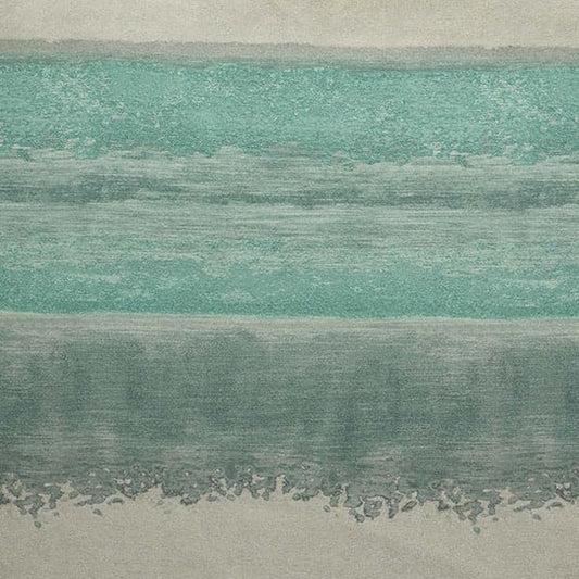 Seascape 201 Jade Fire Retardant Curtains