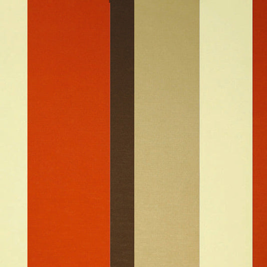 Panaz Sierra 842 Beige Orange Fire Retardant Curtains