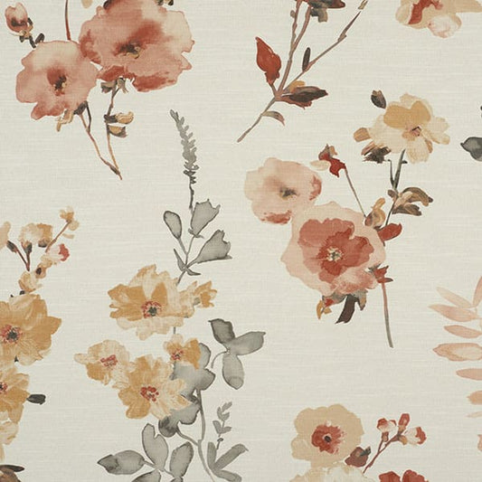 Trentham Amber Fire Retardant Curtain Fabric