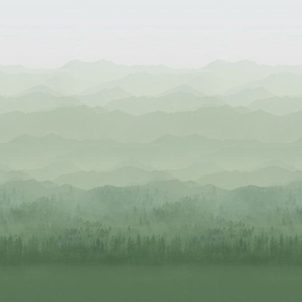 Treeline Forest Fire Retardant Curtain Fabric