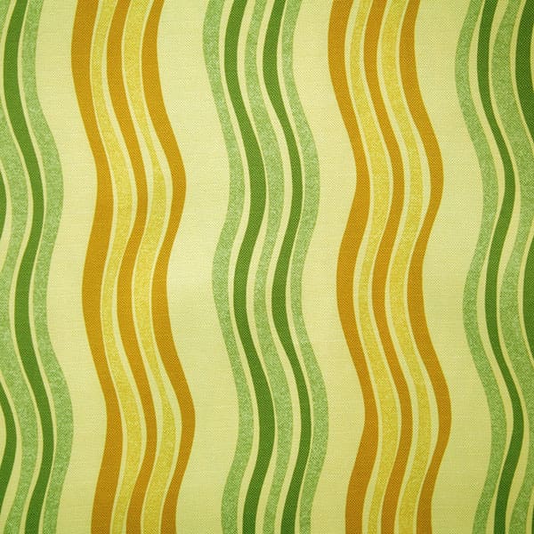 Twist 320 Gold/Green Fire Retardant Curtains