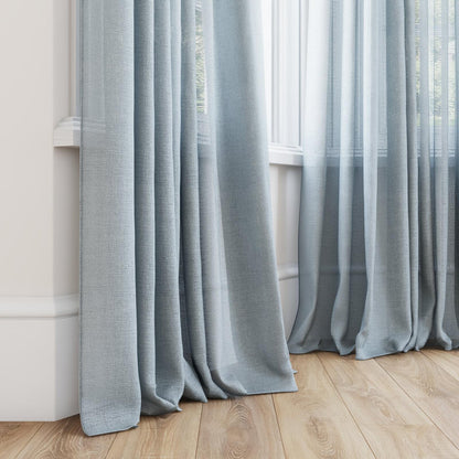 FR-One Statement Dove fire retardant curtain fabric, view 3