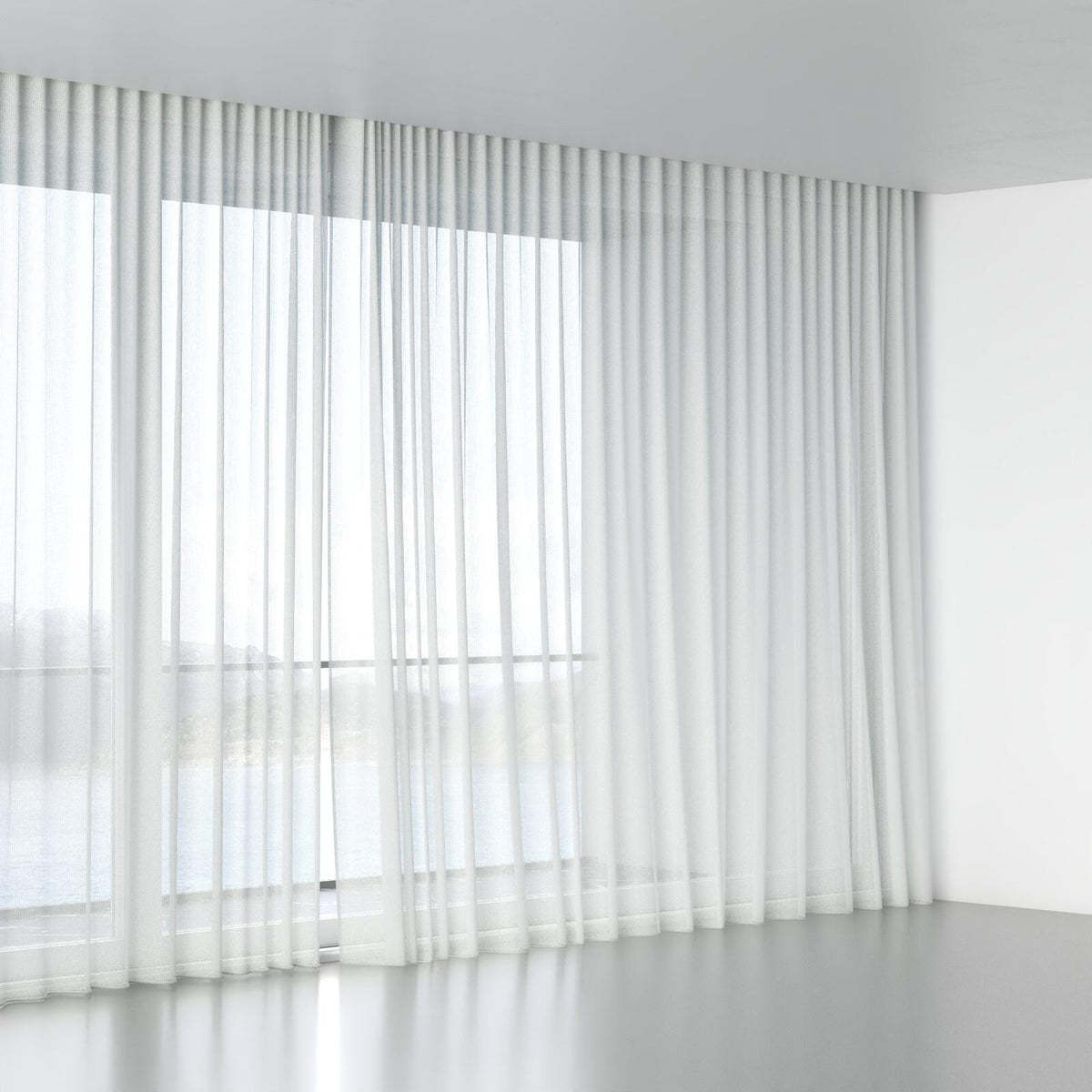 Sekers Marquee Frost fire retardant curtain fabric, view 5