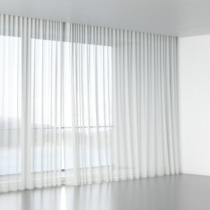 Sekers Marquee Frost fire retardant curtain fabric, view 5