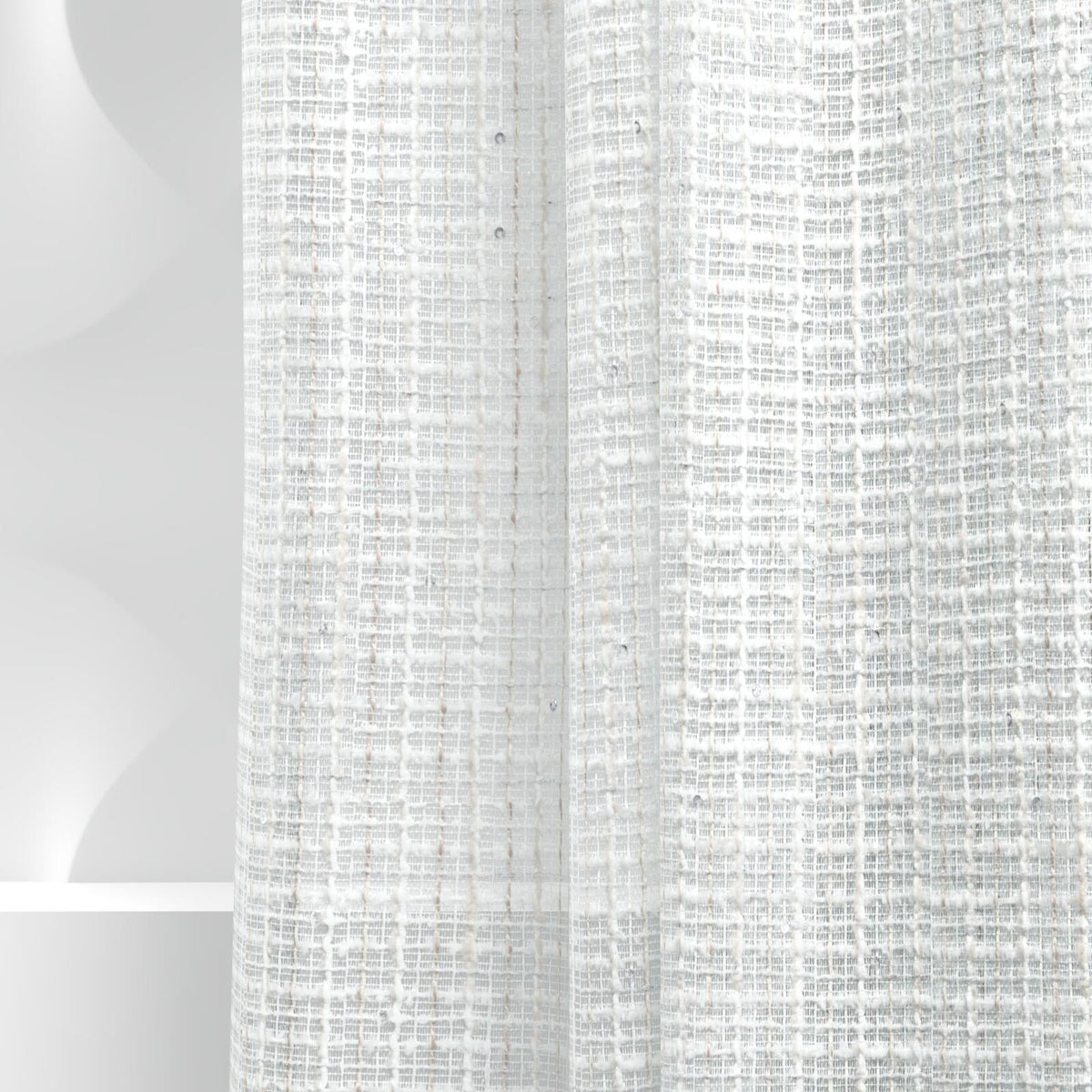Sekers Glitz Pearl fire retardant curtain fabric, view 5