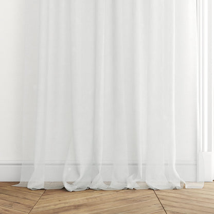 Sekers Cadillac Snow fire retardant curtain fabric, view 6