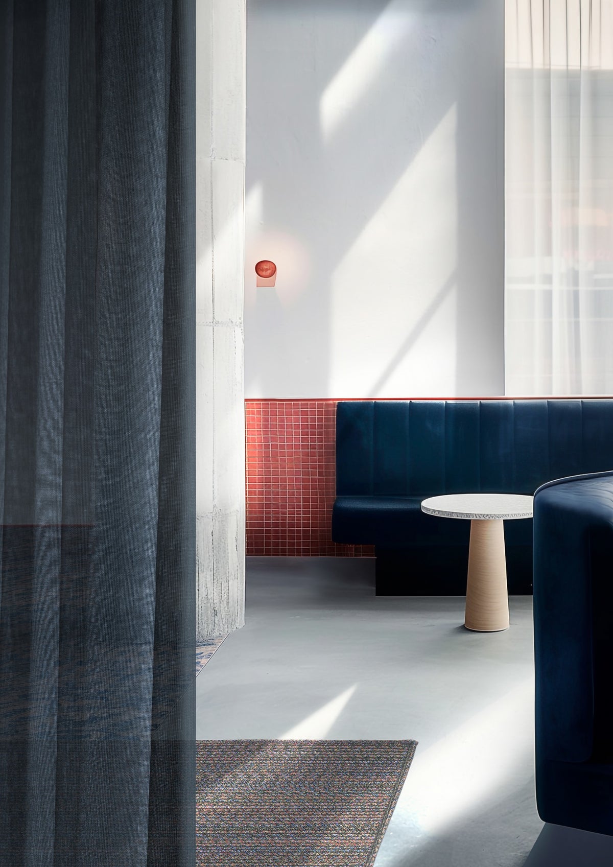 Kvadrat Dater fire retardant curtains, drape