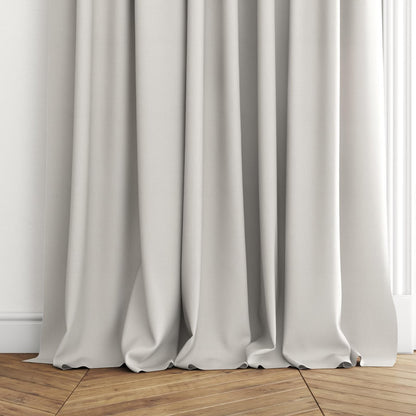 FR-One Darkness Flax fire retardant curtain fabric, view 4