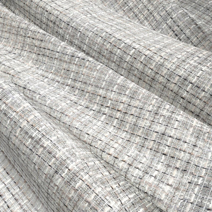 Sekers Glitz Sepia fire retardant curtain fabric, view 4