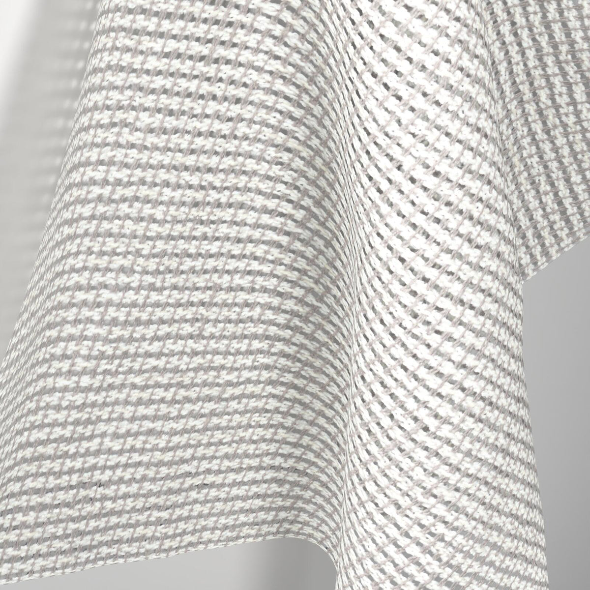 Sekers Marquee Truffle fire retardant curtain fabric, view 4