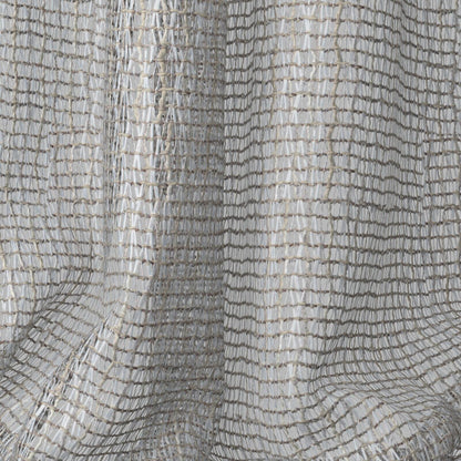 Sekers Twinkle Argent fire retardant curtain fabric, view 6