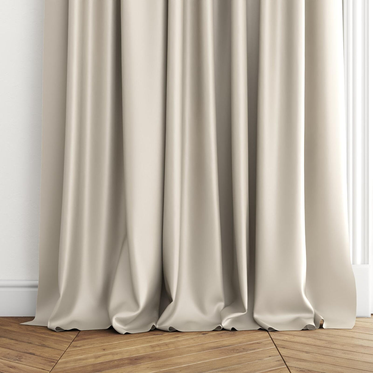 Sekers Vow Natural fire retardant curtain fabric, view 3