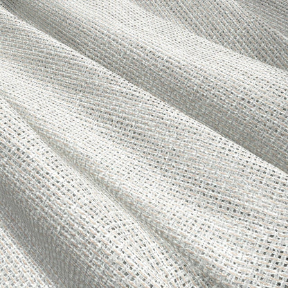 Sekers Fantasy Platinum fire retardant curtain fabric, view 3